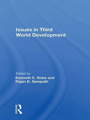cover image of Issues In Third World Development